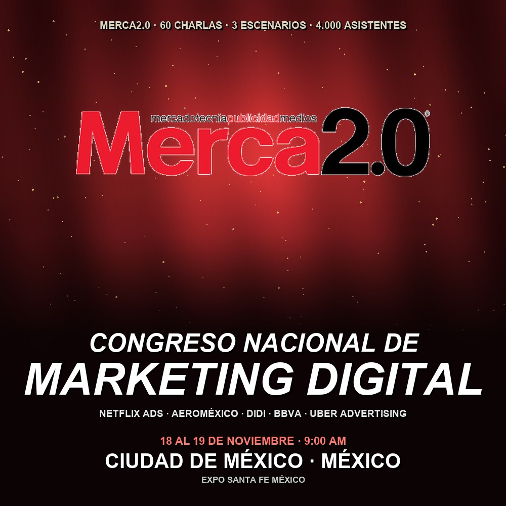 Arte del evento 📣 Congreso Nacional de Marketing Digital 2026 (Merca2.0) — CDMX