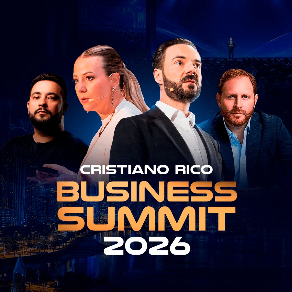 Arte del evento ✨ Cristiano Rico Business Summit 2026