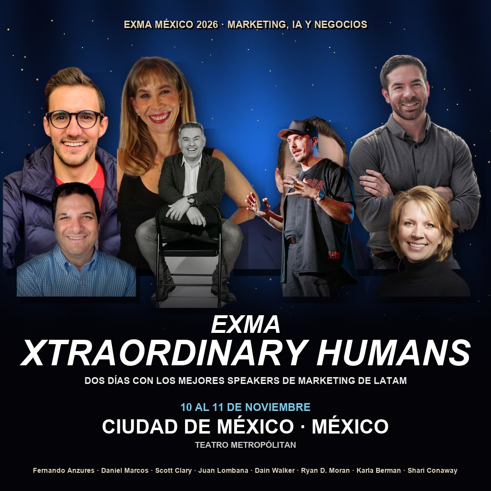 Arte del evento 🚀 EXMA — Extraordinary Humans CDMX 2026