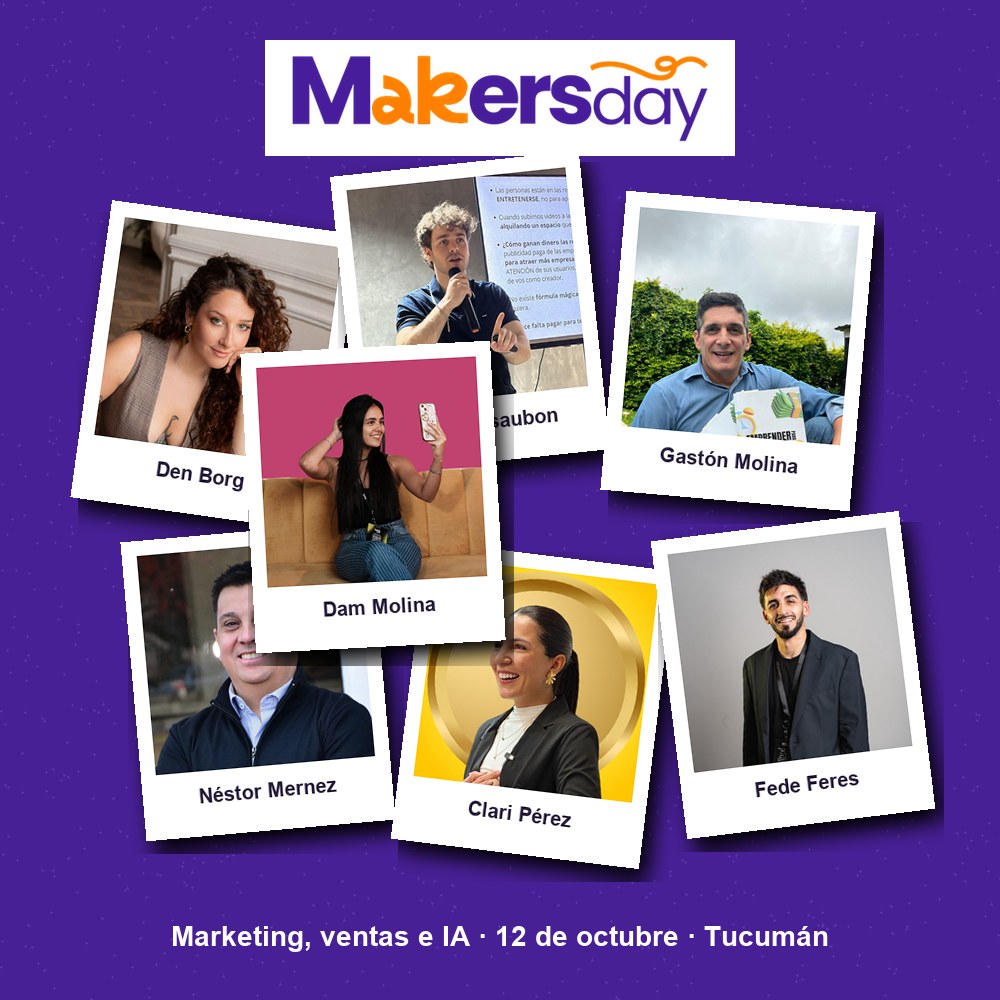 Arte del evento 🛠️ Makers Day 2026 — marketing, ventas e IA