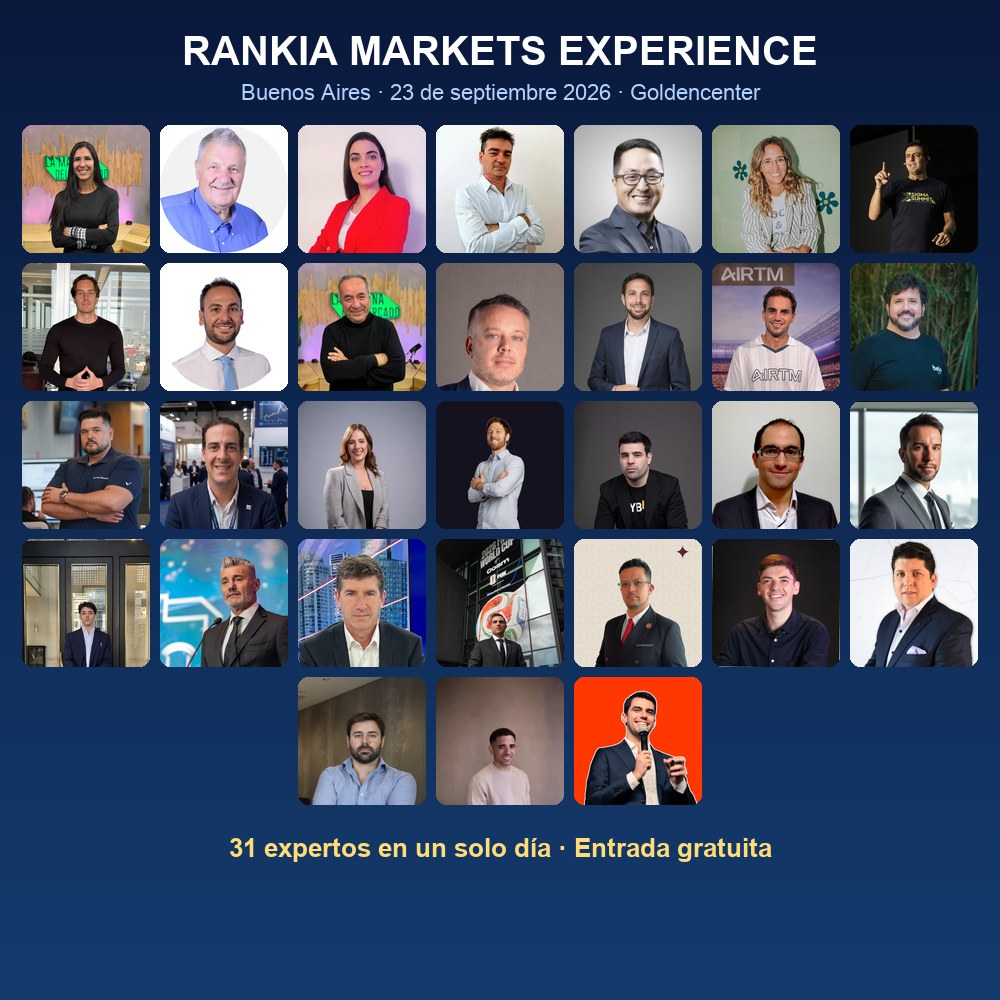 Arte del evento 📈 Rankia Markets Experience Buenos Aires
